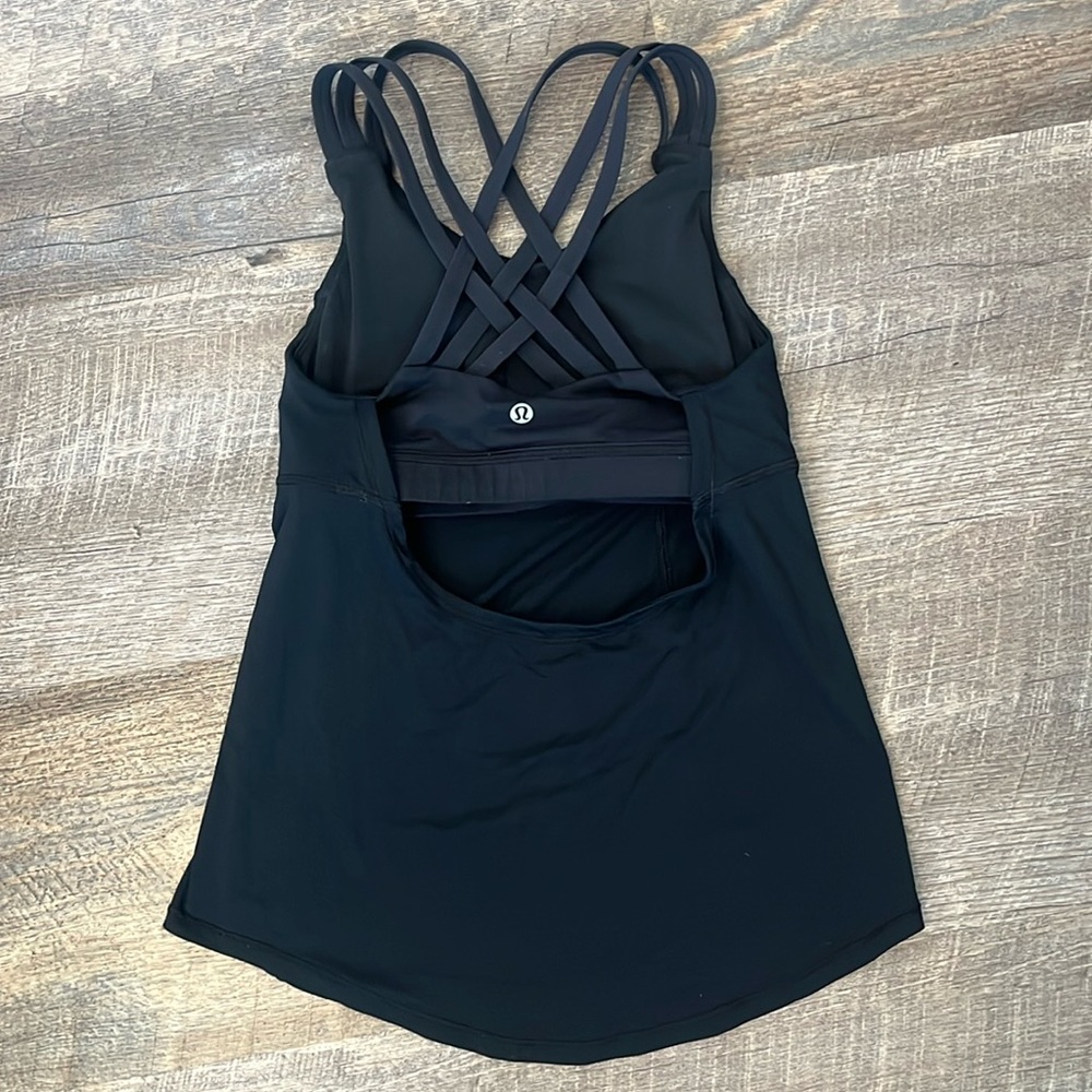 lululemon athletica Navy Tank Top